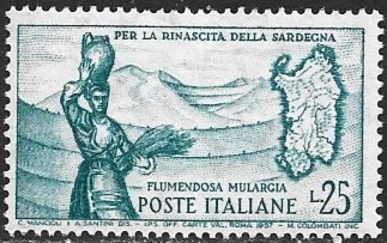 Italie - 1958 - Y&T 753 ** - MNH 