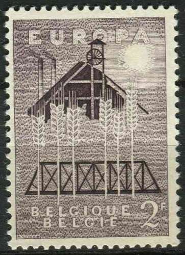 BELGIQUE 1957 NEUF* charnière N° 1025 europa