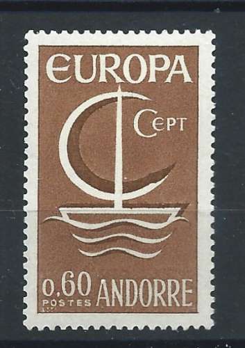 Andorre N°178** (MNH) 1966 - Europa