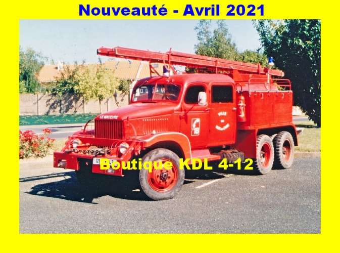 AL SP 115 - Camion Citerne Feux de forêt GMC Froger - LE MAY SUR ERVE - Maine et Loire