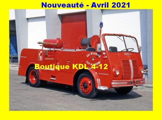 AL SP 119 - Premier Secours Berliet GLA - POITIERS - Vienne