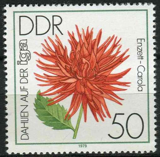 ALLEMAGNE RDA 1979 NEUF** MNH N° 2104 fleurs