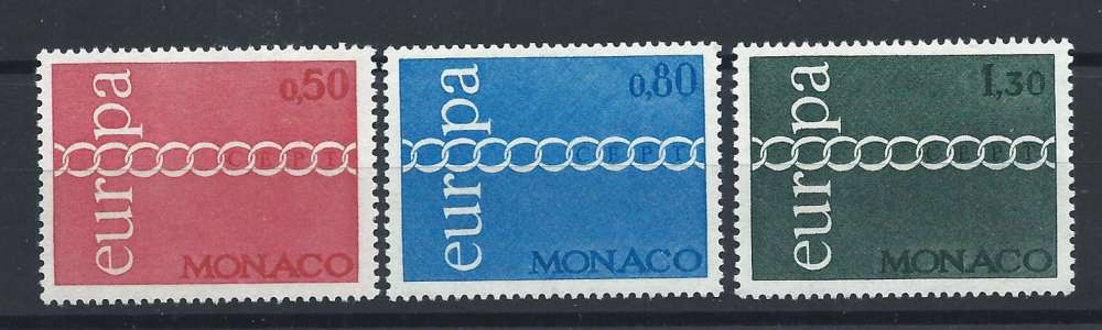 Monaco N°863/65** (MNH) 1971 - Europa 