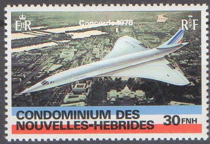 Concorde survolant Washington