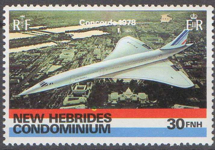 Concorde survolant Washington