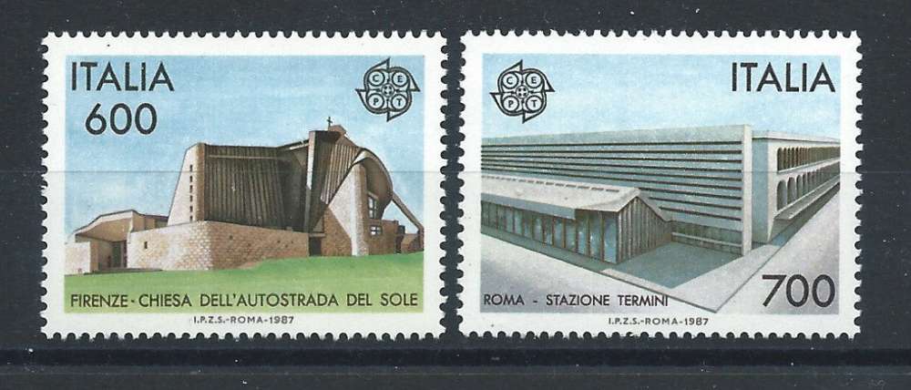 Italie N°1742/43** (MNH) 1987 - Europa 