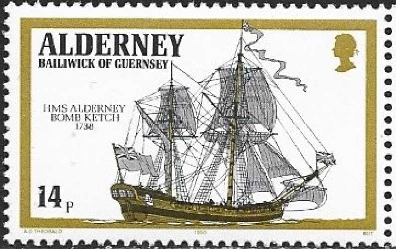 Alderney - 1990 - Y&T 43** - MNH -   