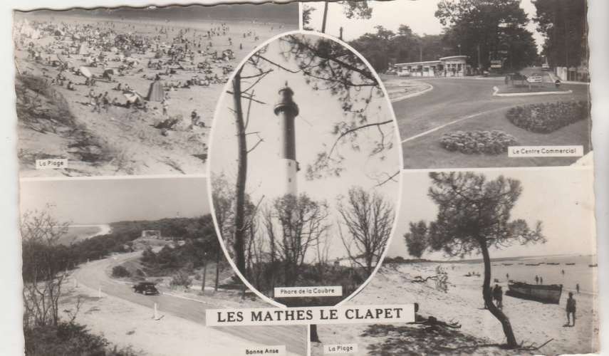 cpsm 17  Les Mathes-Le Clapet   multivues ( phare )