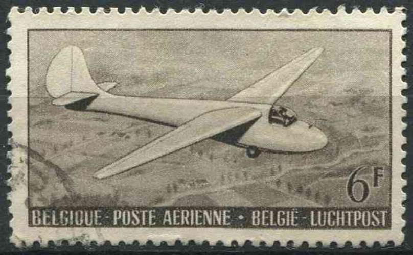 BELGIQUE 1951 OBLITERE Poste aérienne N° 28