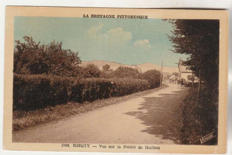 cpsm 22 Kérity ( Paimpol ) Vue sur la Pointe de Guilben