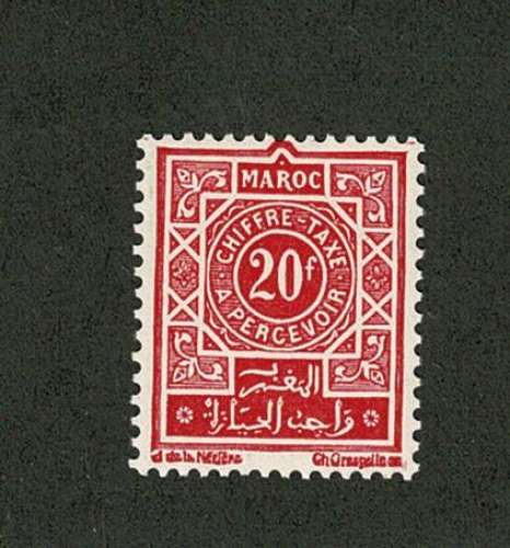 **   MAROC  N° TAXE 55