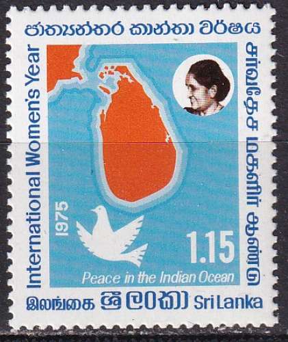 sri lanka ... n° 466  neuf** ... 1975