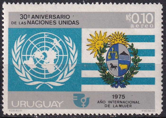 uruguay ... P.A. n° 398  neuf** ... 1975