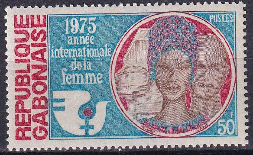 gabon ... n° 346  neuf** ... 1975