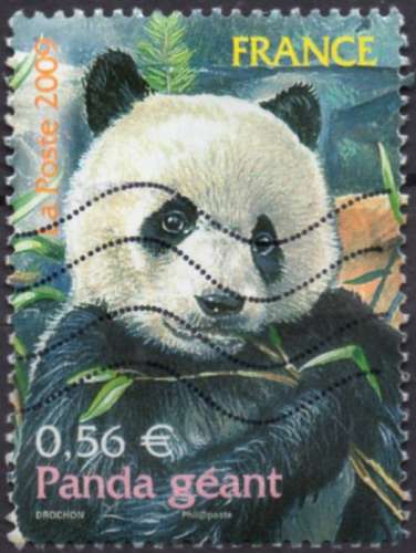 9420 - Y&T n° 4372 - oblitéré - Panda géant - 2009 - France