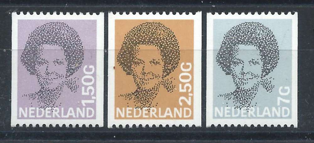 Pays-Bas N°1266a/68a** (MNH) 1986 - Série courante 