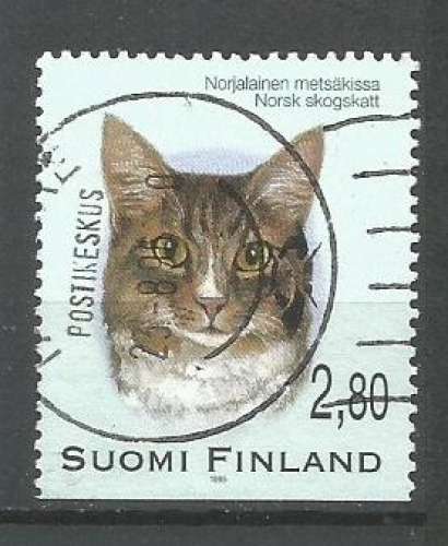 ,Finlande 1995 - YT 1279 - Chat