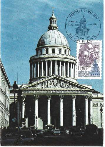 France 1981 - Carte maximum : Y & T : 2172 - Panthéon