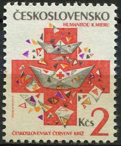 TCHECOSLOVAQUIE 1992 NEUF** MNH N° 2919 Croix-Rouge