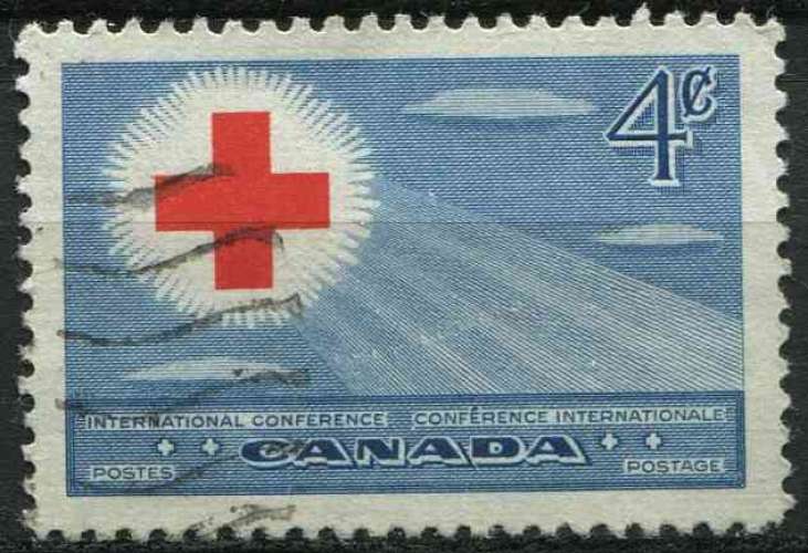 CANADA 1952 OBLITERE N° 252 Croix-Rouge