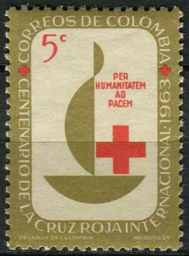 COLOMBIE 1963 NEUF**MNH N° 611 Croix-Rouge