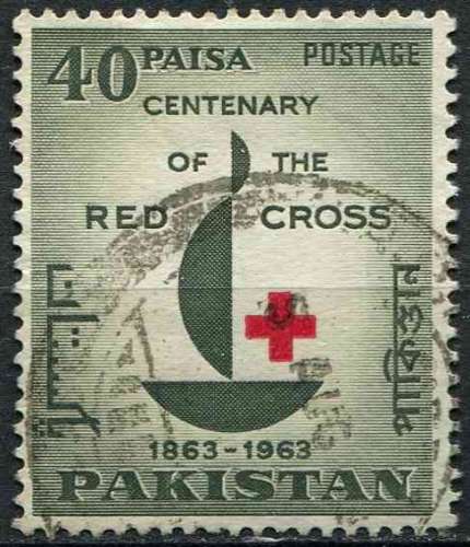 PAKISTAN 1963 OBLITERE N° 177 Croix-Rouge