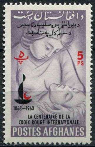 AFGHANISTAN 1964 NEUF** MNH N° 750 Croix-Rouge