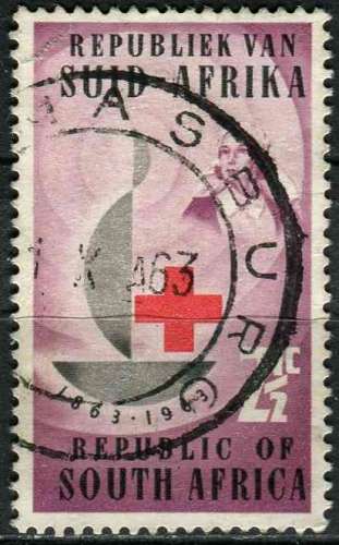 AFRIQUE DU SUD 1963 OBLITERE N° 275 Croix-Rouge