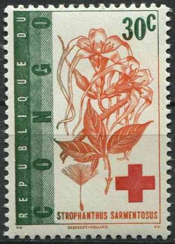 CONGO 1963 NEUF** MNH N° 497 Croix-Rouge