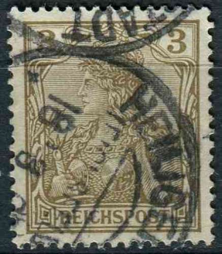 ALLEMAGNE EMPIRE 1900 OBLITERE N° 52