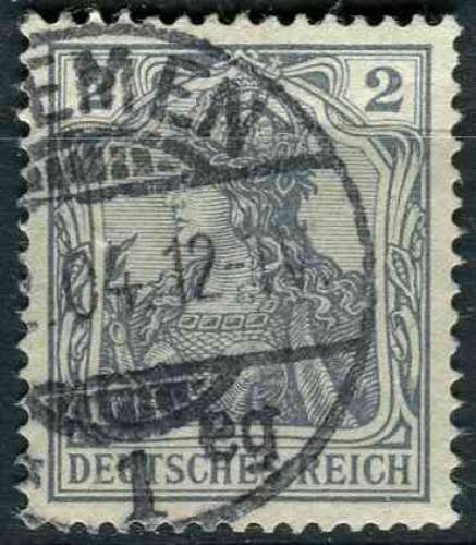 ALLEMAGNE EMPIRE 1902 OBLITERE N° 66