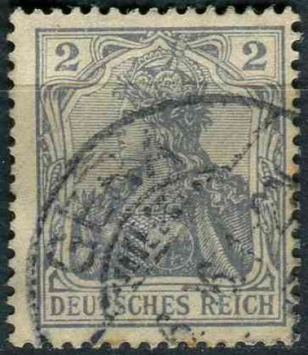 ALLEMAGNE EMPIRE 1902 OBLITERE N° 66