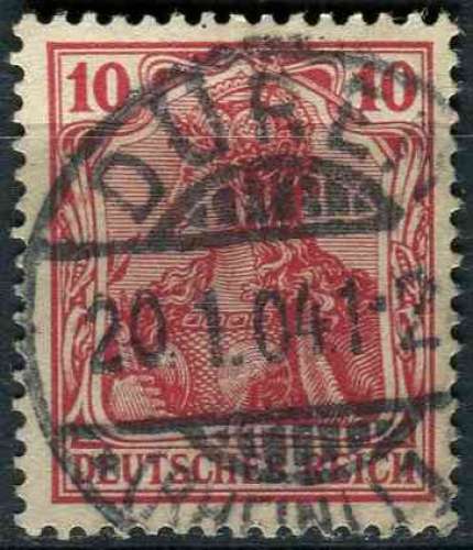 ALLEMAGNE EMPIRE 1902 OBLITERE N° 69