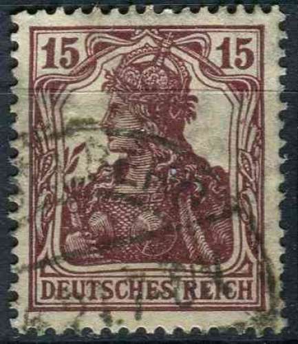 ALLEMAGNE EMPIRE 1916 OBLITERE N° 101