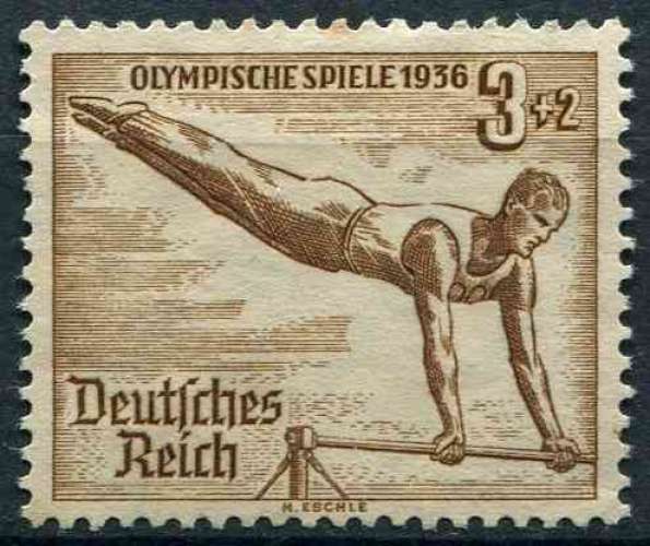 ALLEMAGNE REICH 1936 OBLITERE N° 565 (*)