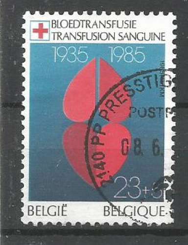 Belgique 1985 - YT n° 2162 - Croix-Rouge - cote 2,25