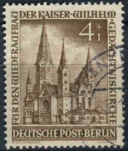 ALLEMAGNE BERLIN 1953 OBLITERE N° 92