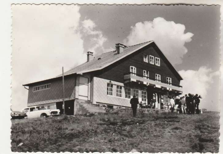 cpsm 88 La Bresse  Hotel du Honneck ( ancienne Frontière )