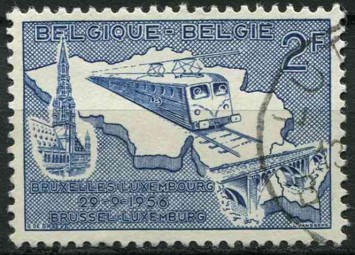 BELGIQUE 1956 OBLITERE N° 996