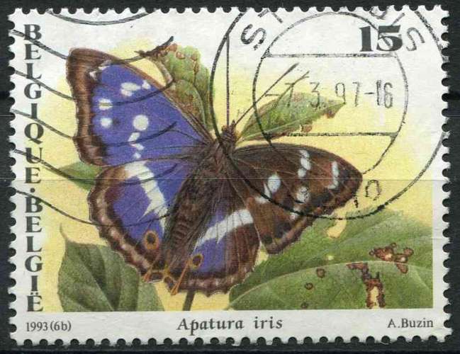 BELGIQUE 1993 OBLITERE N° 2504 Papillons