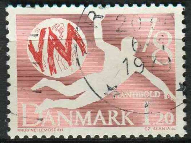 DANEMARK 1978 OBLITERE N° 656