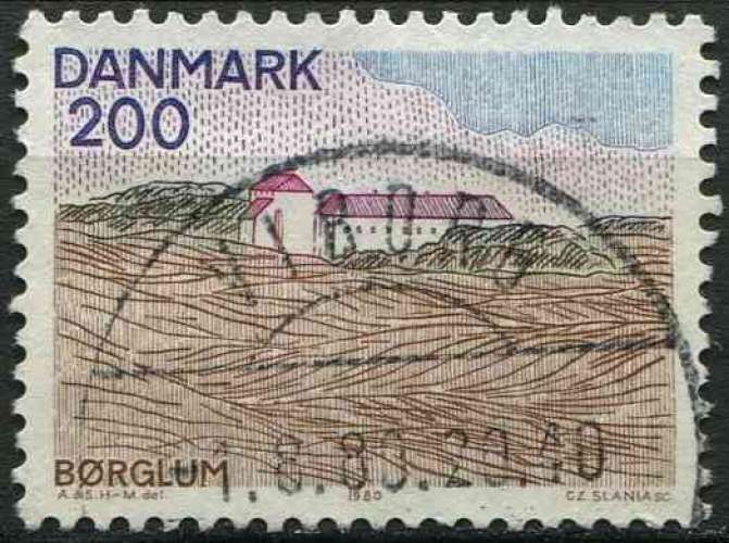 DANEMARK 1980 OBLITERE N° 709