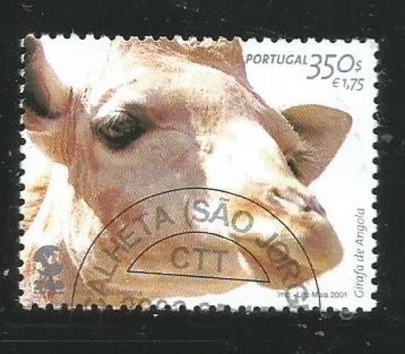 Portugal 2001 - YT n° 2507 - Girafe - cote 3,00