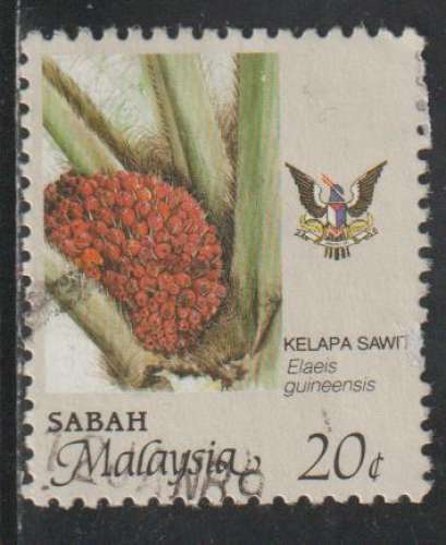 MALAISIE / SABAH 1986 -  Y&T N° 44