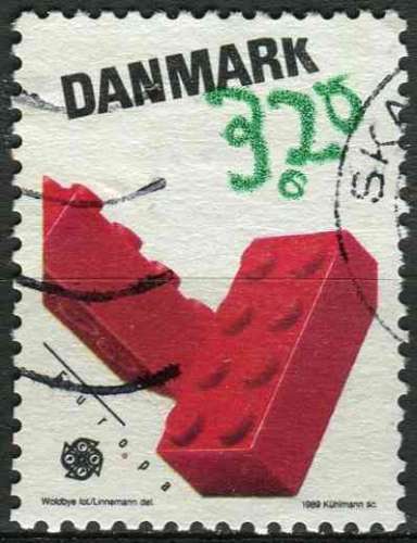 DANEMARK 1989 OBLITERE N° 953 europa