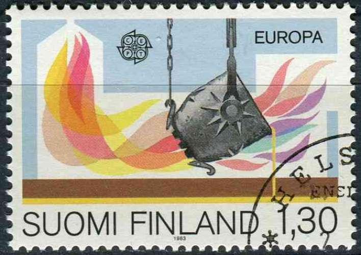 FINLANDE 1983 OBLITERE N° 890 europa