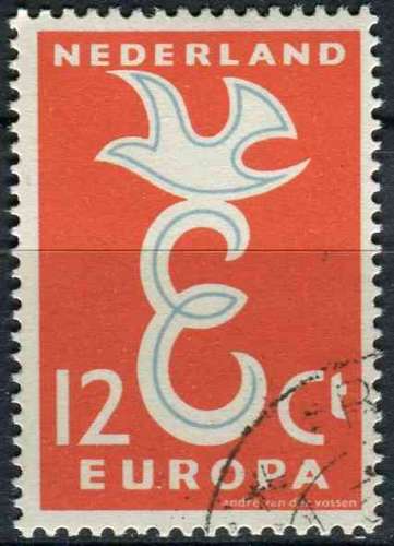 PAYS BAS 1958 OBLITERE N° 691 europa