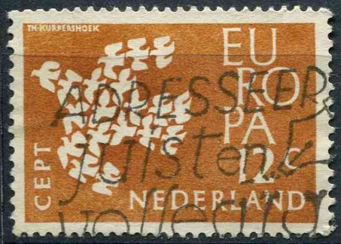 PAYS BAS 1961 OBLITERE N° 738 europa