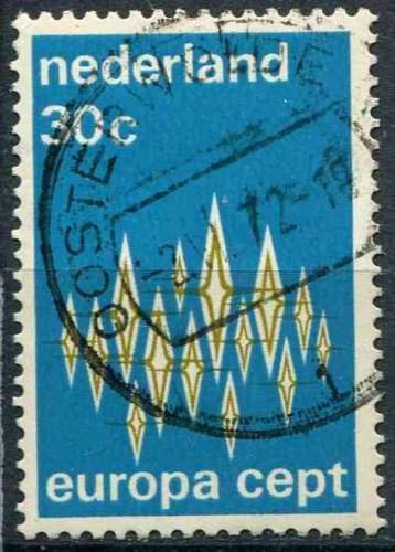 PAYS BAS 1972 OBLITERE N° 958 europa