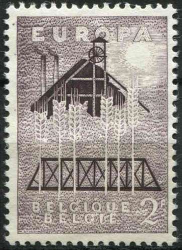 BELGIQUE 1957 OBLITERE N° 1025 europa